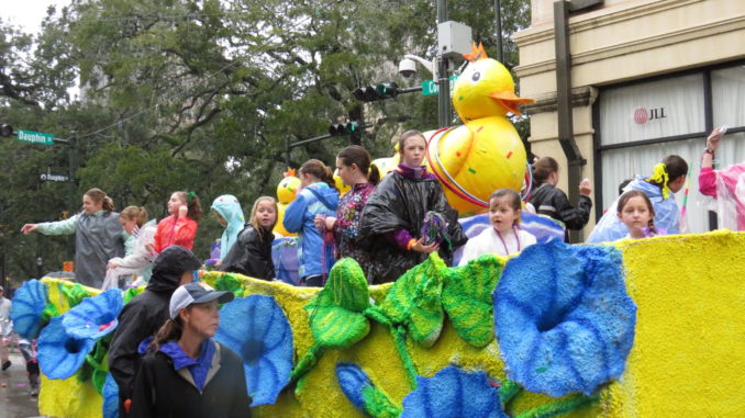  Mardi Gras Bra Tree New Orleans parade show me